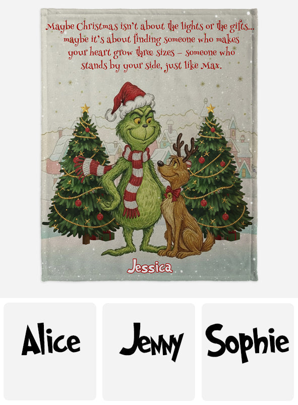 Que Noël vous accompagne - Étole de Noël personnalisée