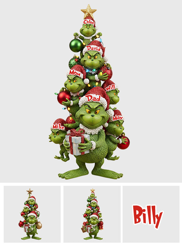 Our Family - Personalized Family Custom Shaped Acrylic Plaque