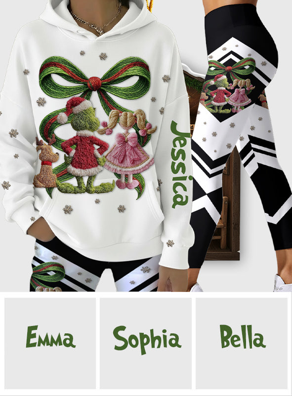 Merry Christmas - Personalized Stole Christmas Hoodie and Leggings