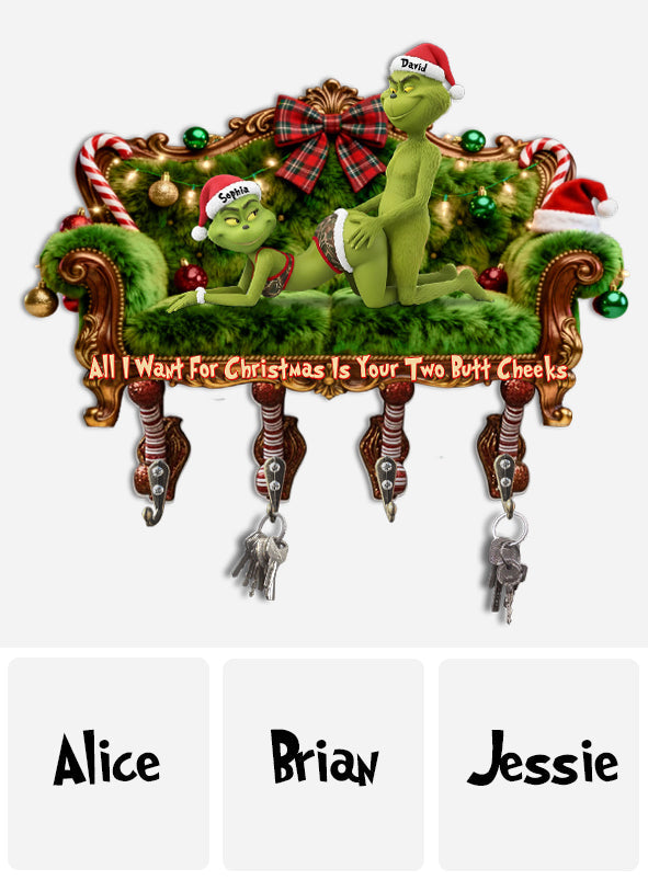 Je t'aime - Étole de Noël personnalisée avec support suspendu sur mesure