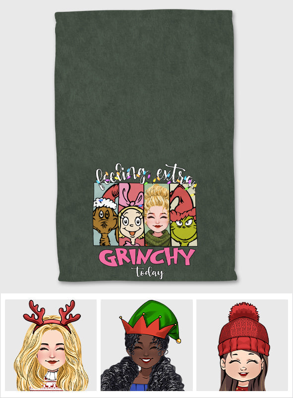 Feeling Extra Today - Personalized Stole Christmas Towel