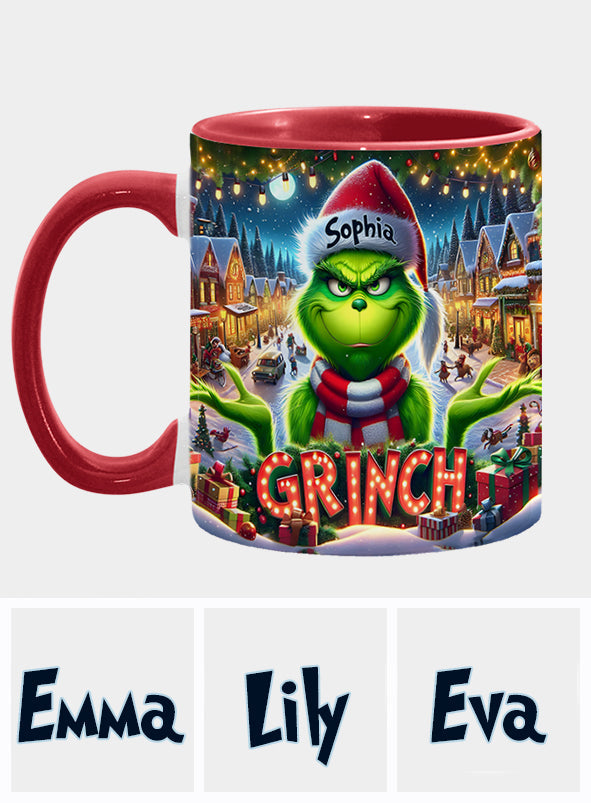 Joyeux Noël - Mug personnalisé avec étole de Noël