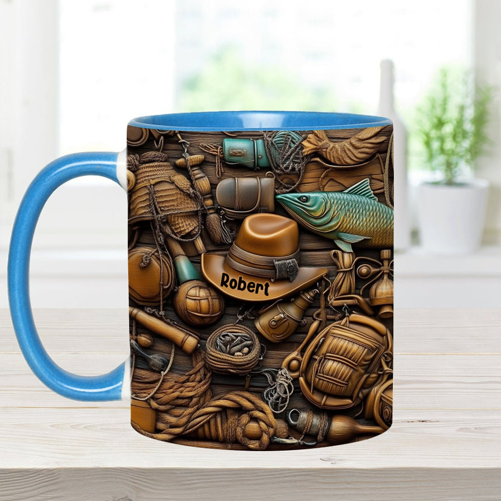 Mug personnalisé « La vie de pêche »
