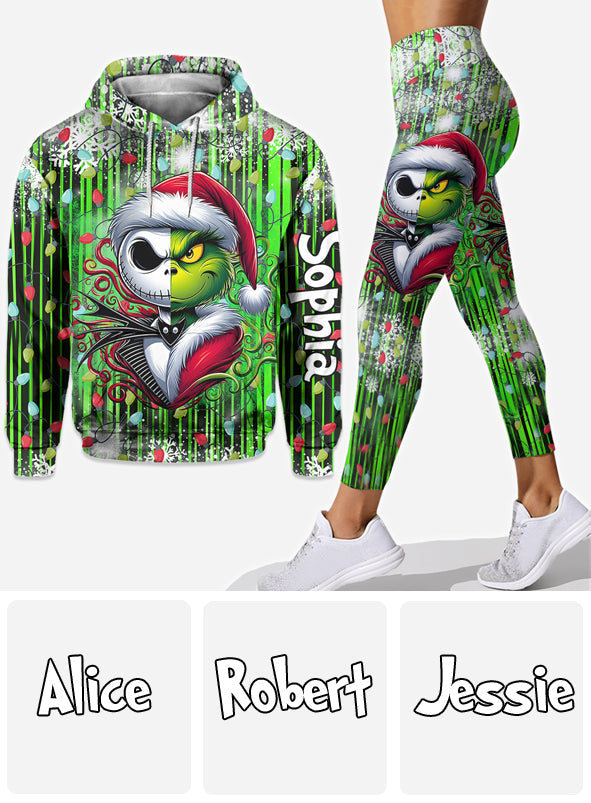Merry Christmas - Personalized Stole Christmas Hoodie and Leggings