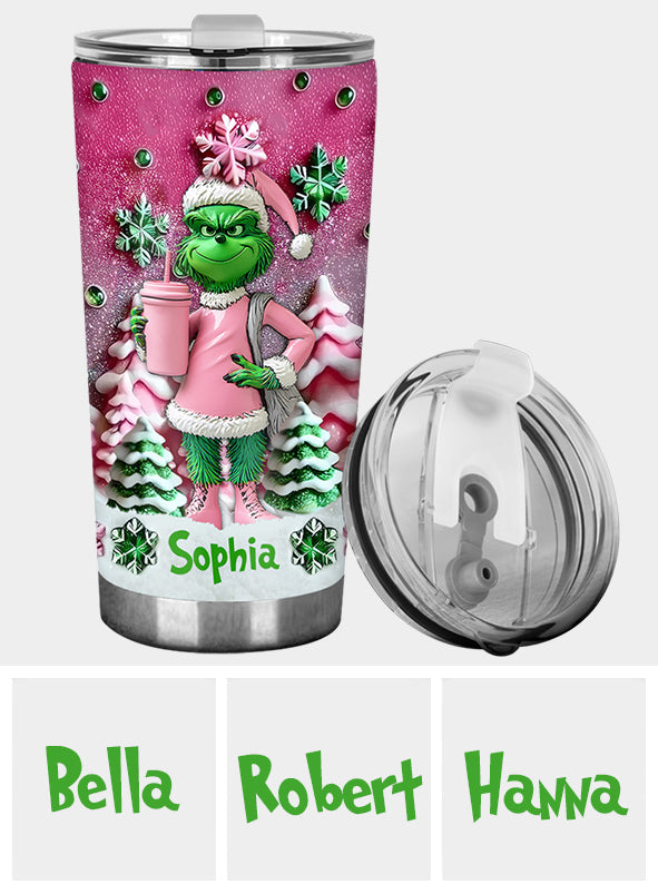 Merry Chrinchmas - Personalized Stole Christmas Tumbler