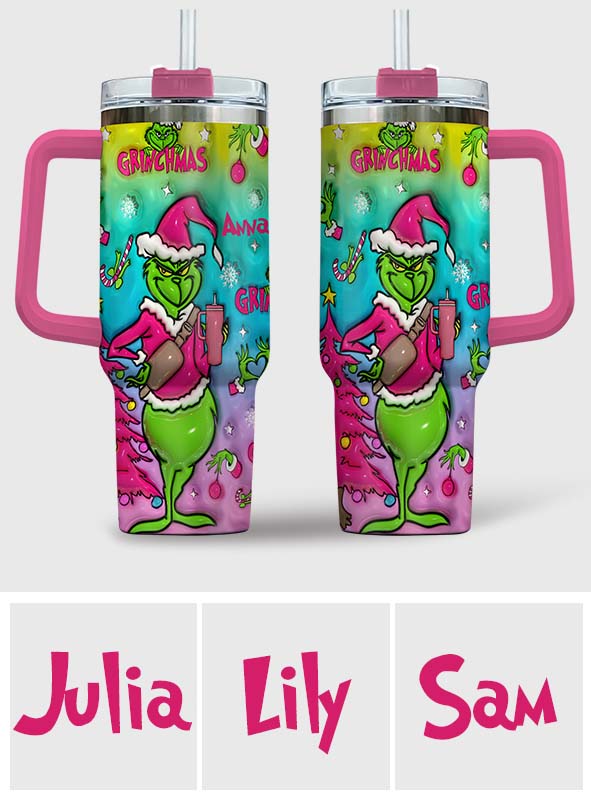 Holo Christmas - Gobelet de Noël personnalisé avec anse