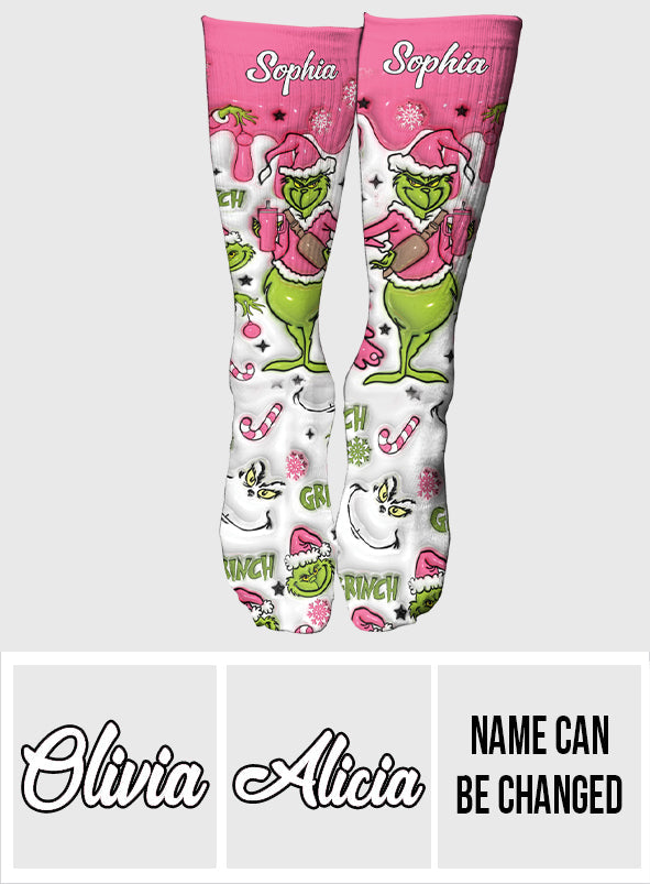 Chaussettes personnalisées avec n'importe quel nom