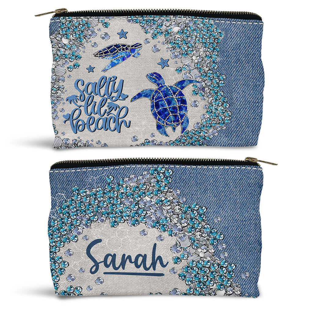 Pochette personnalisée Turtle Bling -