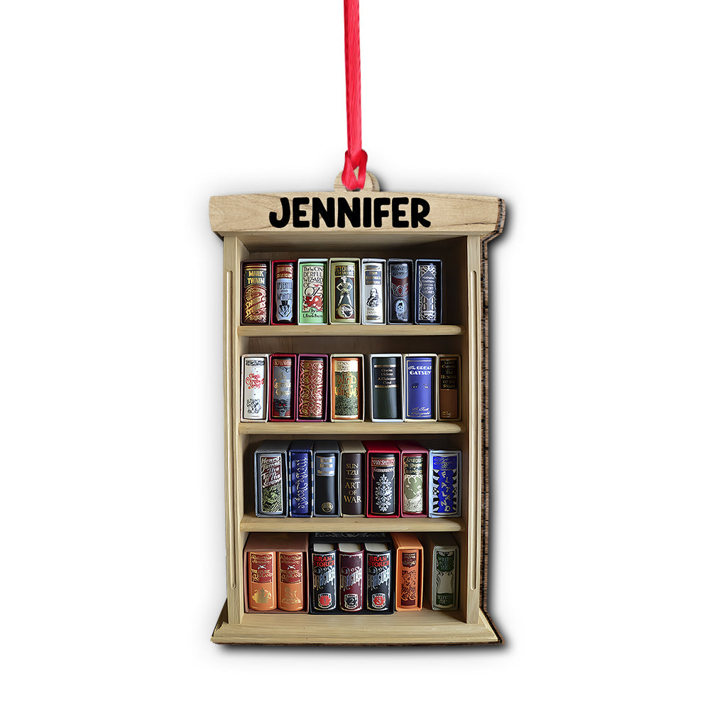 Livres d'amour - Ornement de livre personnalisé