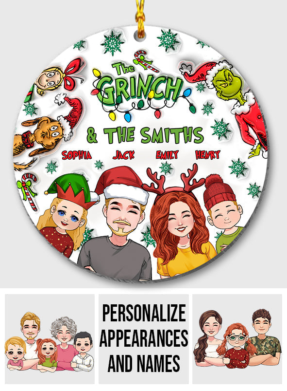 Merry Christmas - Personalized Stole Christmas Ornament