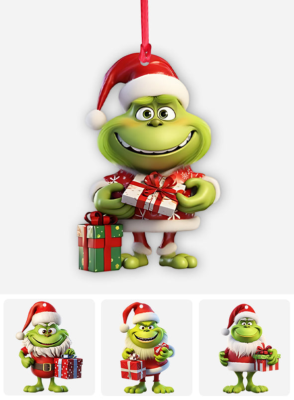 Joyeux Grinchmas - Étole de Noël personnalisée