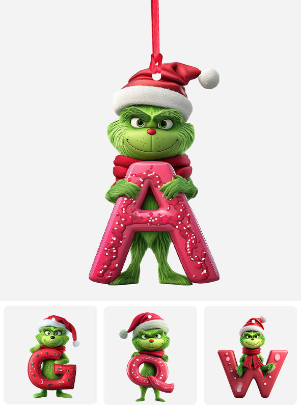 Joyeux Grinchmas - Étole de Noël personnalisée