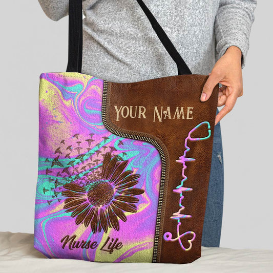 Sac fourre-tout personnalisé Nurse Life