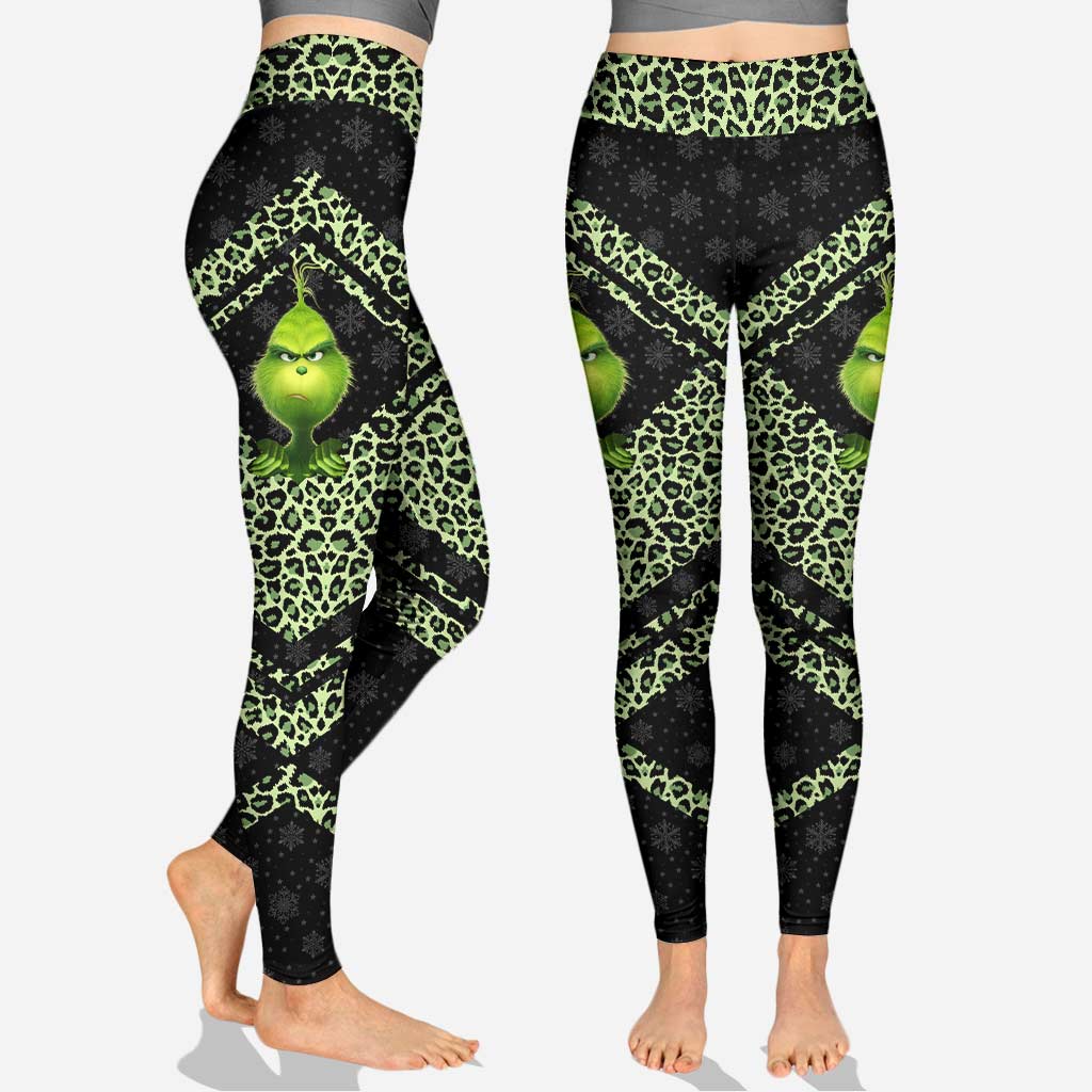 Joyeux Noël ! Ensemble sweat à capuche et leggings personnalisés avec étole de Noël