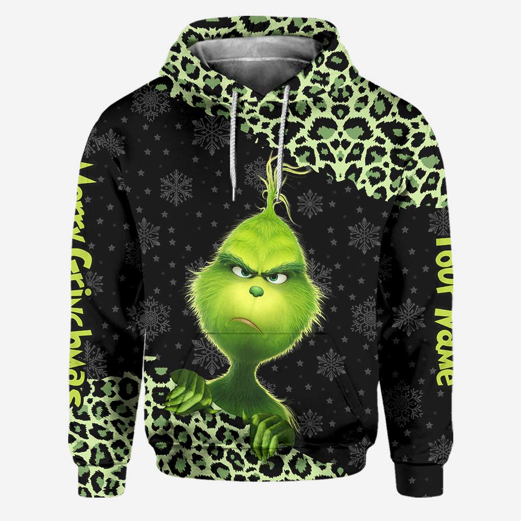 Joyeux Noël ! Ensemble sweat à capuche et leggings personnalisés avec étole de Noël