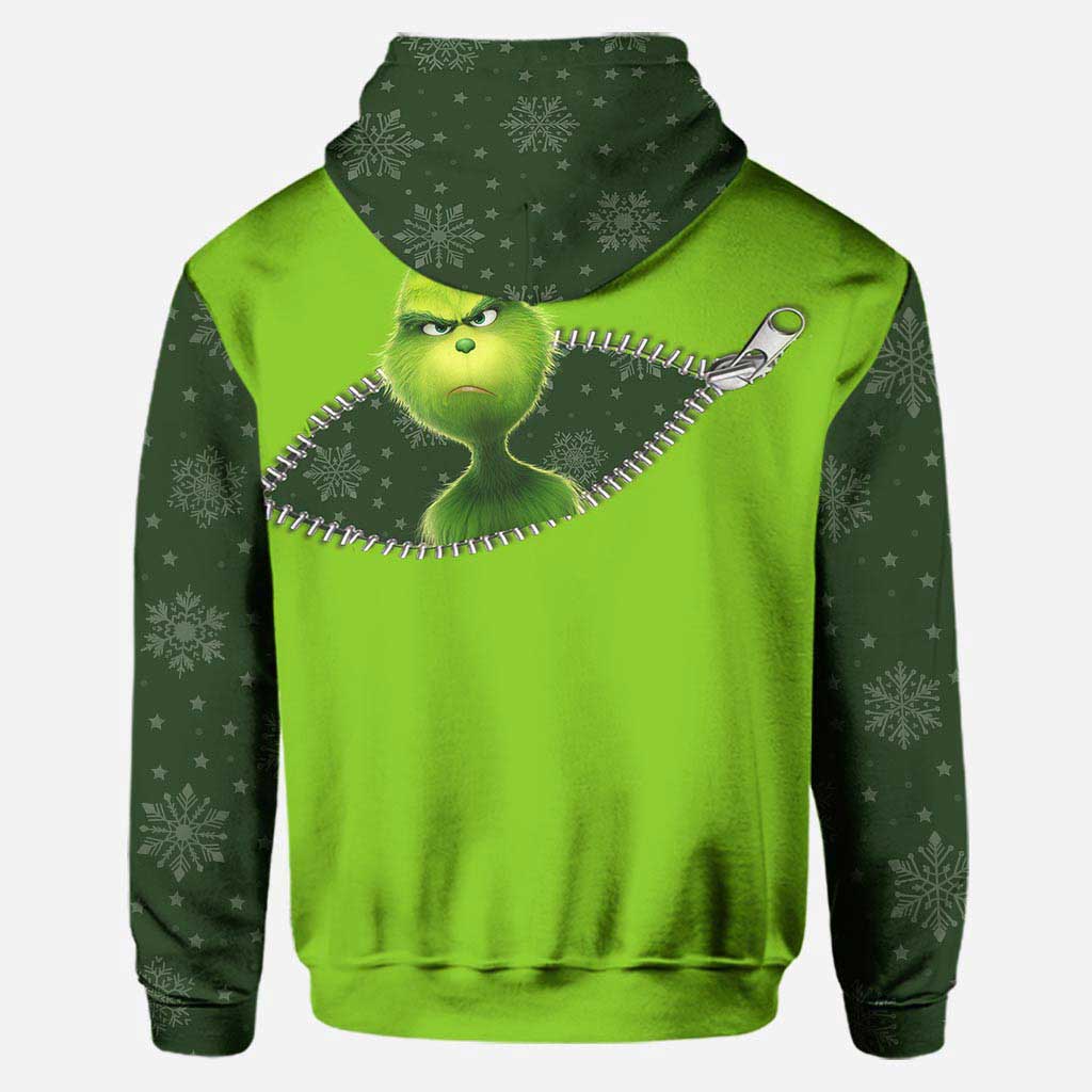 Jolly Enough - Étole de Noël personnalisée, sweat à capuche et leggings de Noël