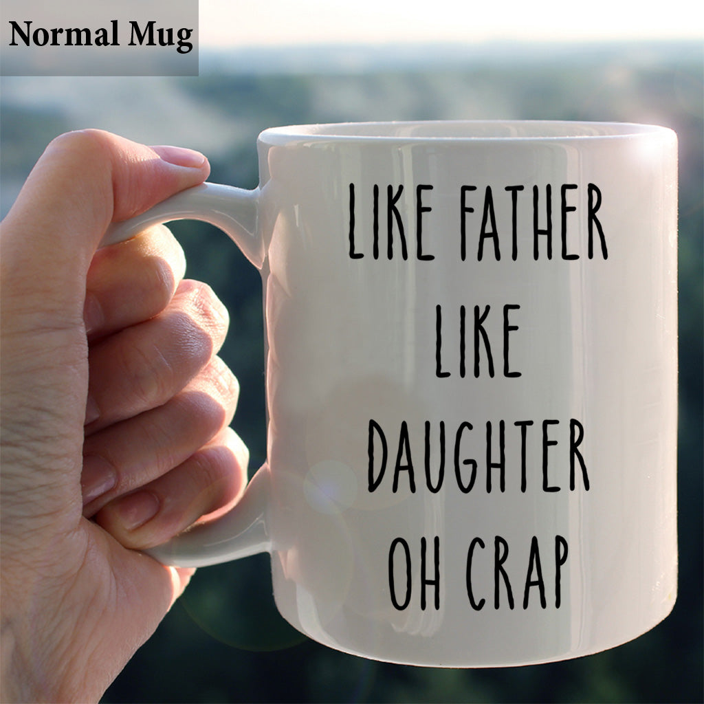 Tel père, tel fils - Cadeau pour papa, papa, fils - Mug personnalisé