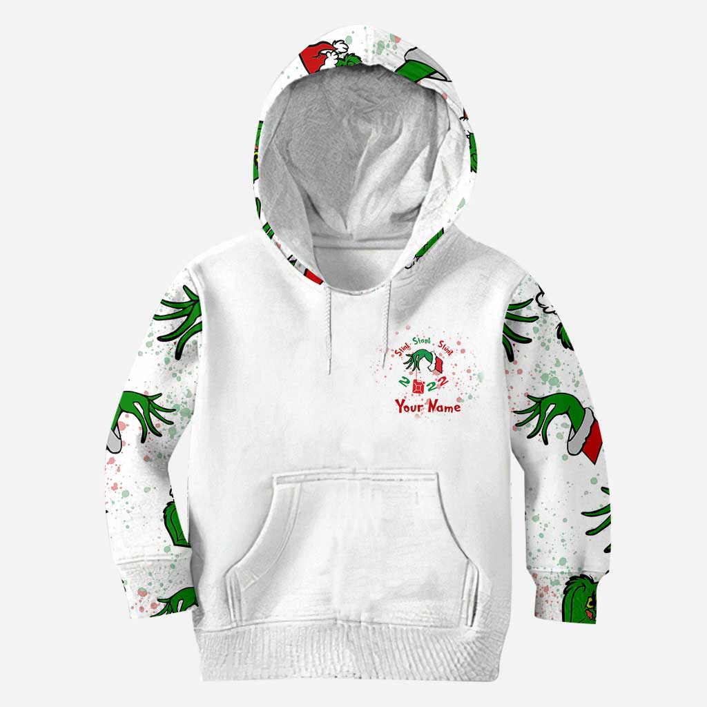 Stink Stank Stunk 2022 - Personalized Christmas Stole Christmas Hoodie and Leggings