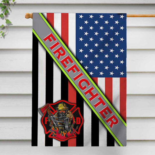Drapeau de la maison des pompiers
