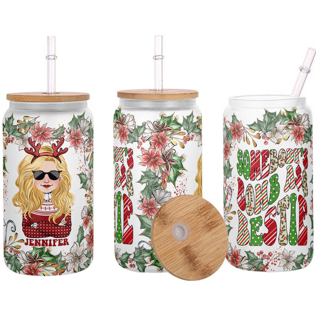 « La meilleure amie de quelqu'un » - Verre à canette personnalisé pour meilleure amie