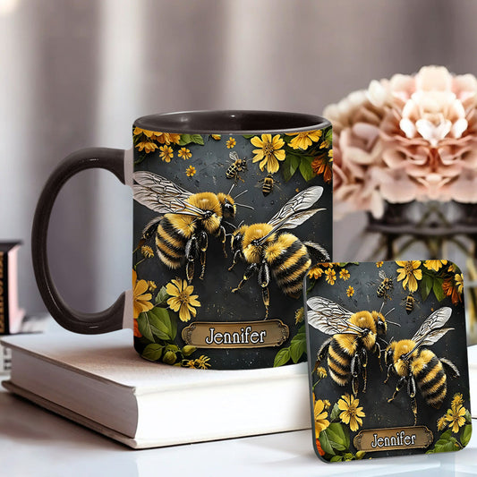 Bee Garden - Personalized Gardening Accent Mug