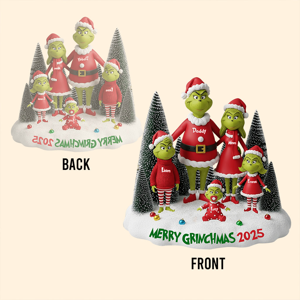 Joyeux Noël 2025 - Étole de Noël personnalisée, plaque acrylique sur mesure