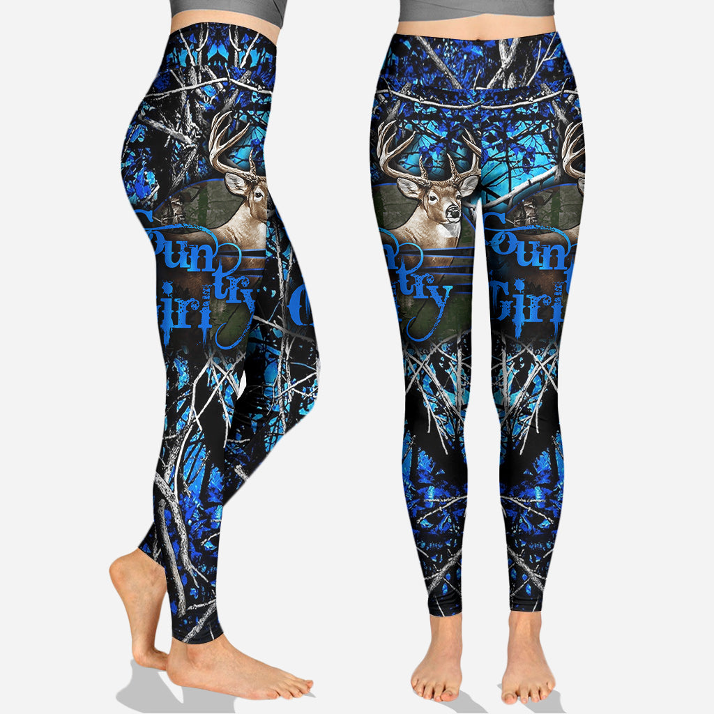 Country Girl - Personalized Hunting Hoodie and Leggings