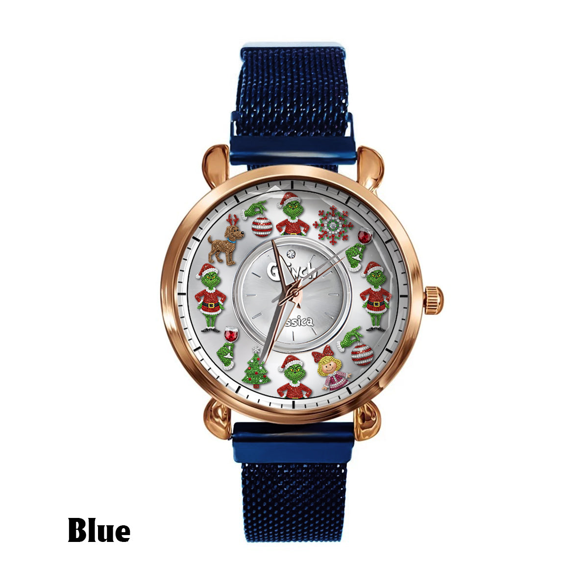 Merry Christmas - Personalized Stole Christmas Women Hand Watch