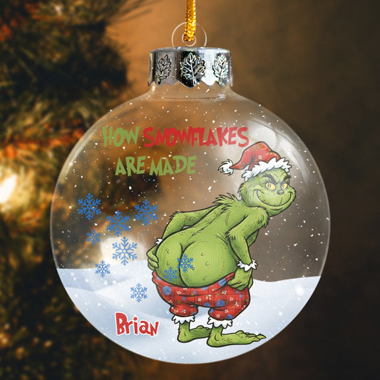 Classic Xmas Movie Grinch Monster - Personalized Stole Christmas Ornament