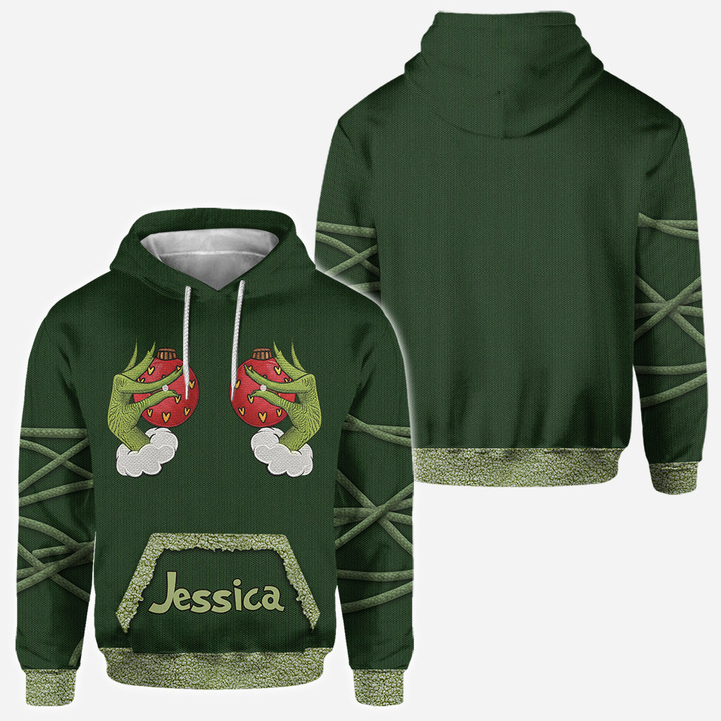 Grinchmas 2025 - Personalized Stole Christmas All Over Shirt