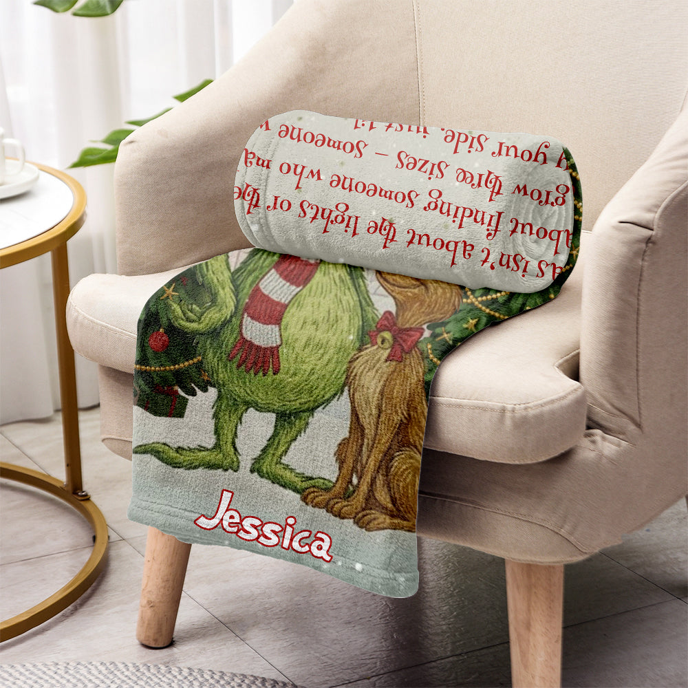 Que Noël vous accompagne - Étole de Noël personnalisée