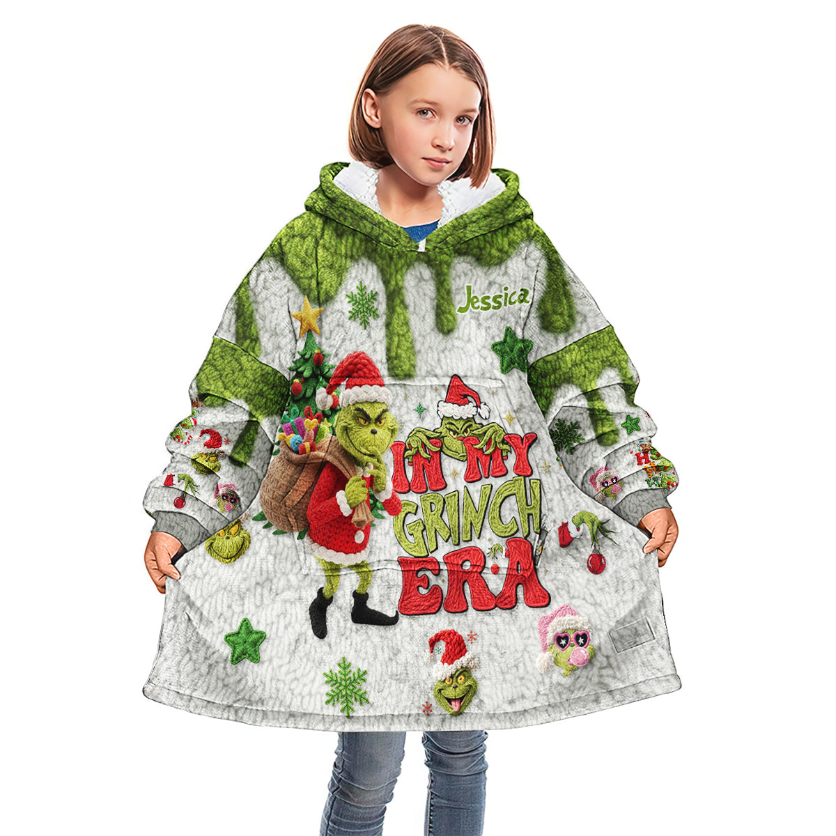 Film classique de Noël - Couverture de Noël personnalisée à capuche