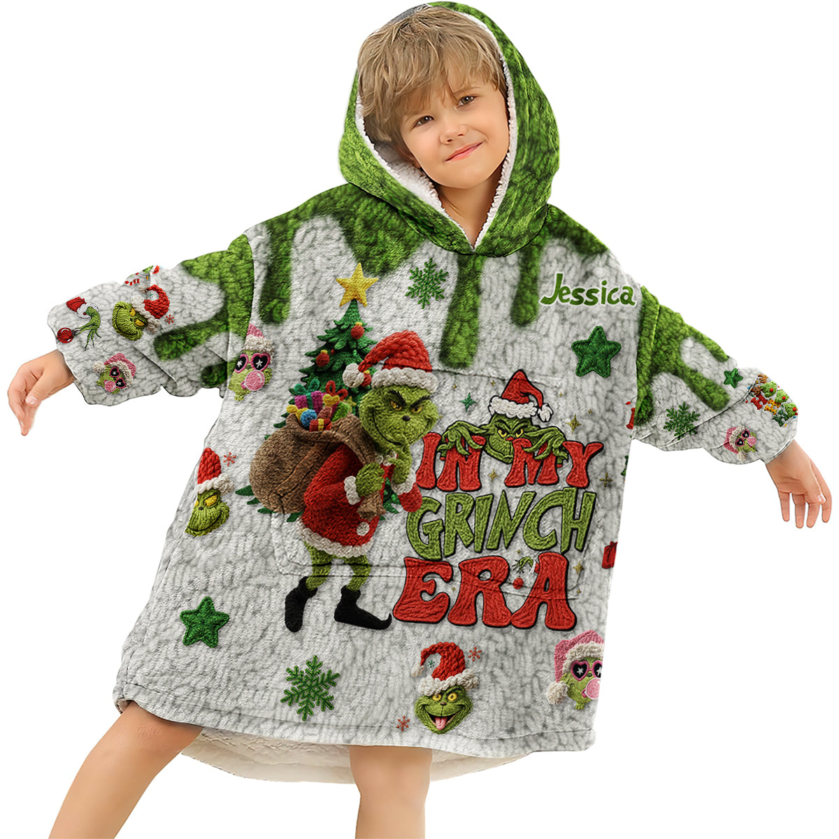 Film classique de Noël - Couverture de Noël personnalisée à capuche