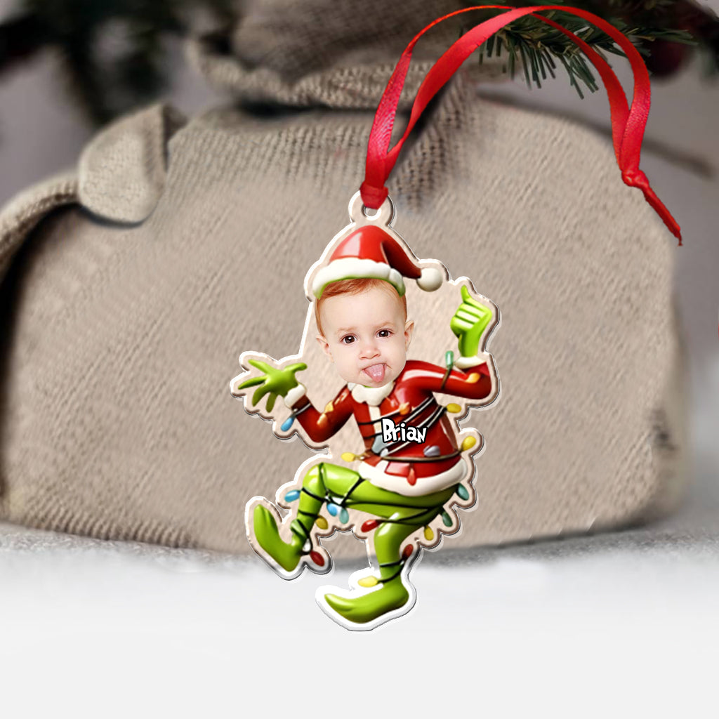 Notre Famille - Étole de Noël personnalisée et transparente