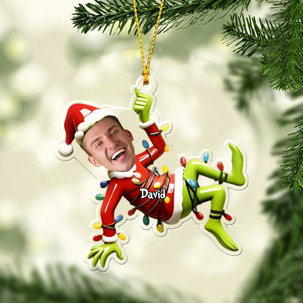 Notre Famille - Étole de Noël personnalisée et transparente