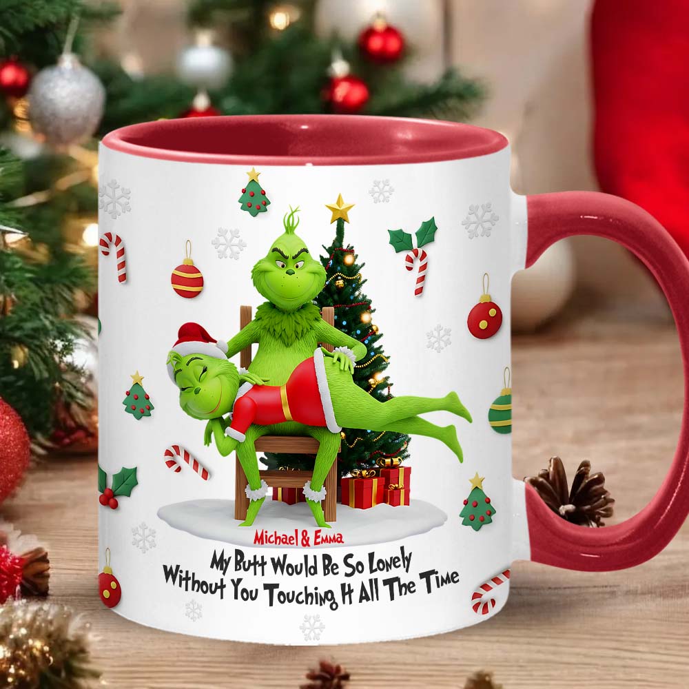 I Love You - Personalized Stole Christmas Accent Mug