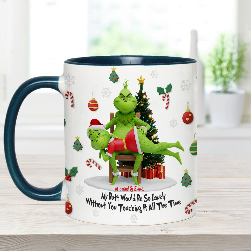 I Love You - Personalized Stole Christmas Accent Mug