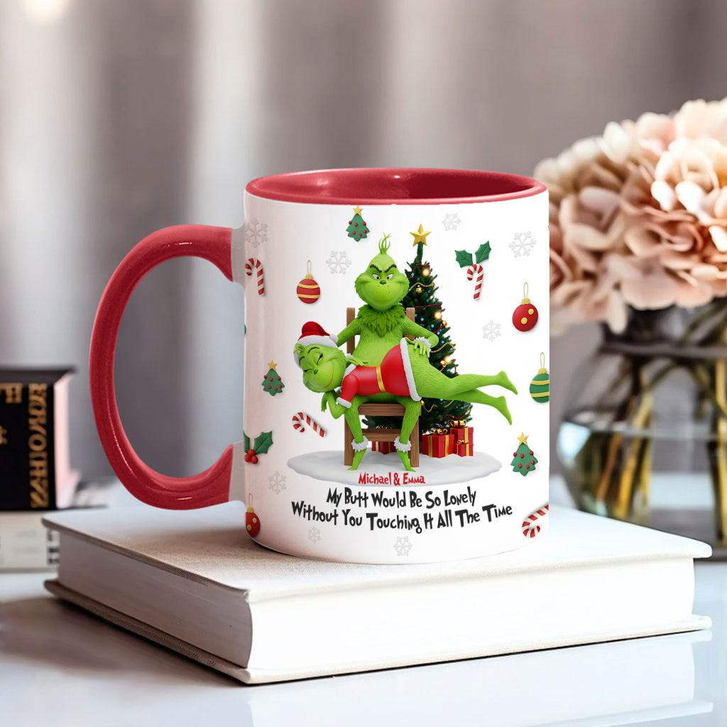 I Love You - Personalized Stole Christmas Accent Mug