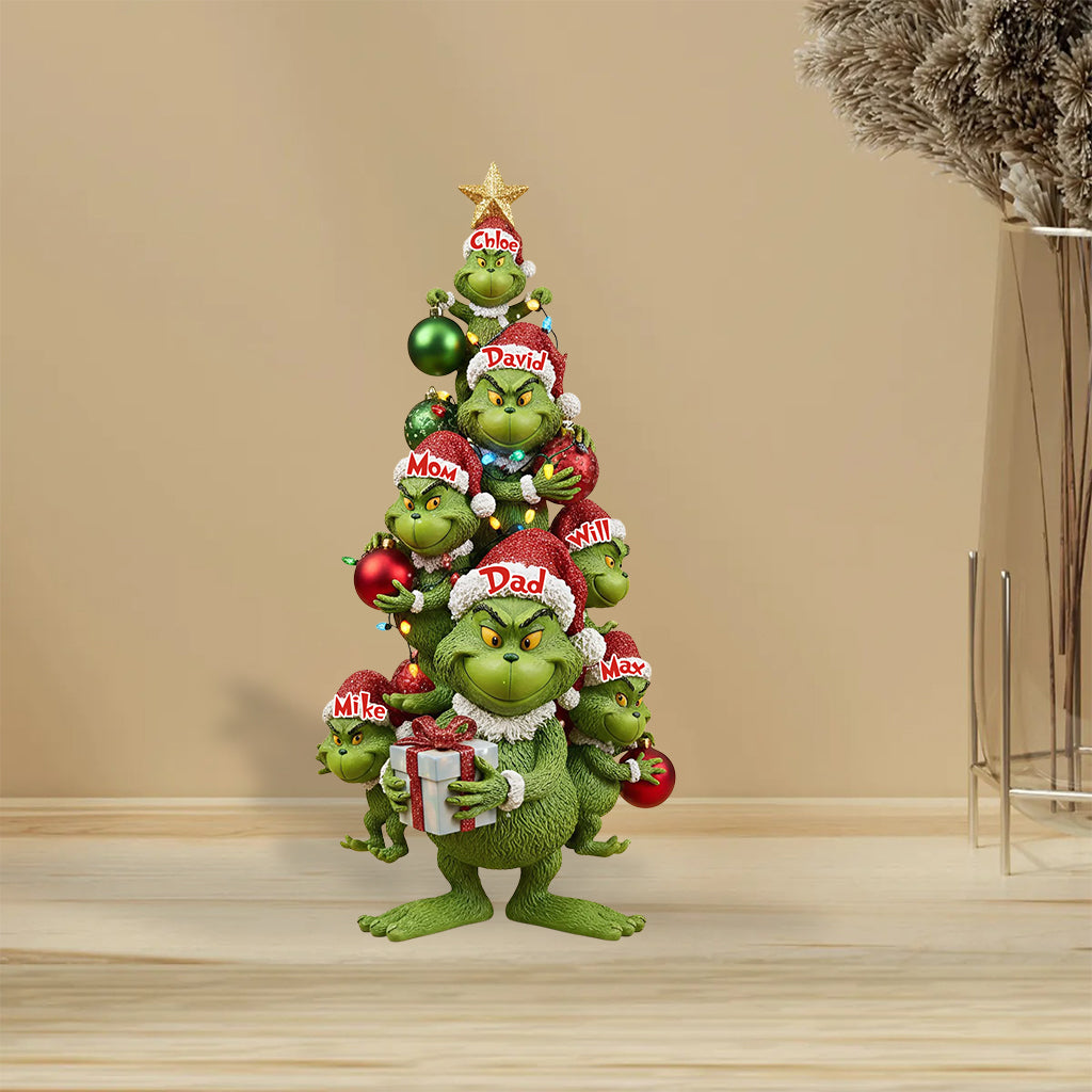 Our Family - Personalized Family Custom Shaped Acrylic Plaque