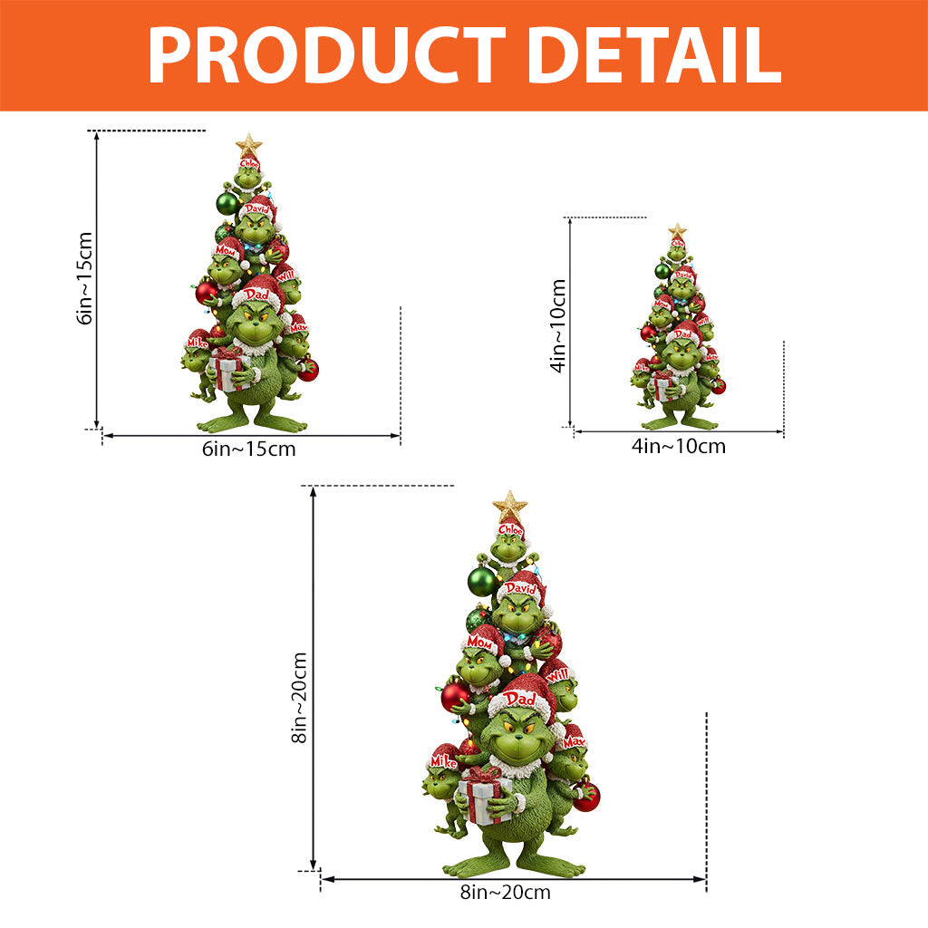 Our Family - Personalized Family Custom Shaped Acrylic Plaque