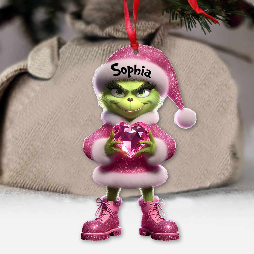 Joyeux Grinchmas - Étole de Noël personnalisée