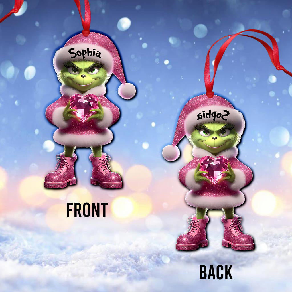 Joyeux Grinchmas - Étole de Noël personnalisée