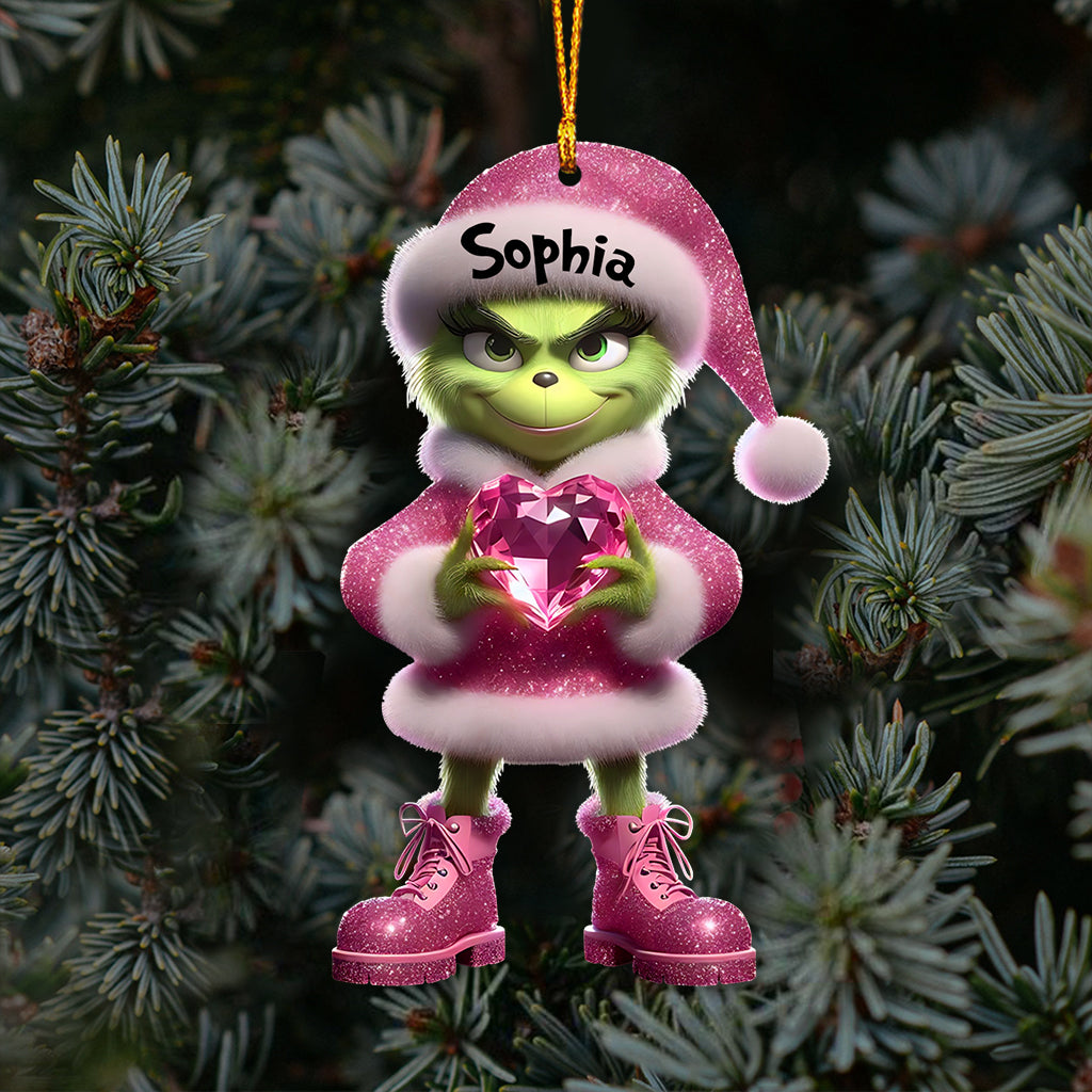 Joyeux Grinchmas - Étole de Noël personnalisée