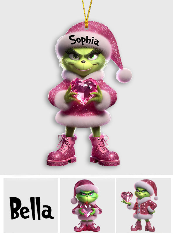 Joyeux Grinchmas - Étole de Noël personnalisée