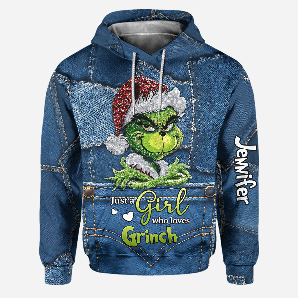 Noël magique - Sweat à capuche et legging personnalisés avec étole de Noël