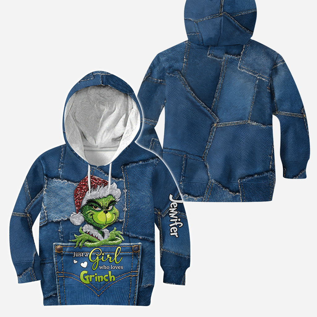 Noël magique - Sweat à capuche et legging personnalisés avec étole de Noël