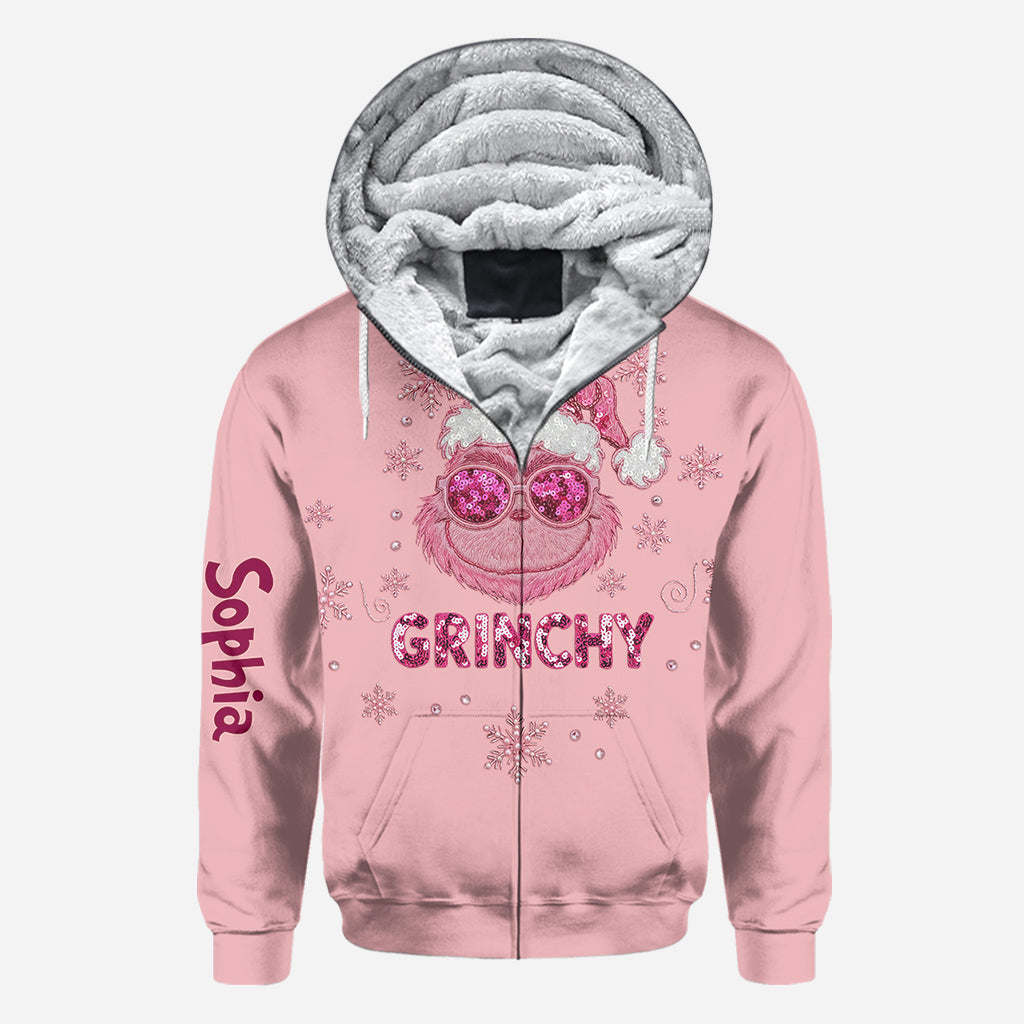 L'esprit de Noël - T-shirt personnalisé avec étole de Noël