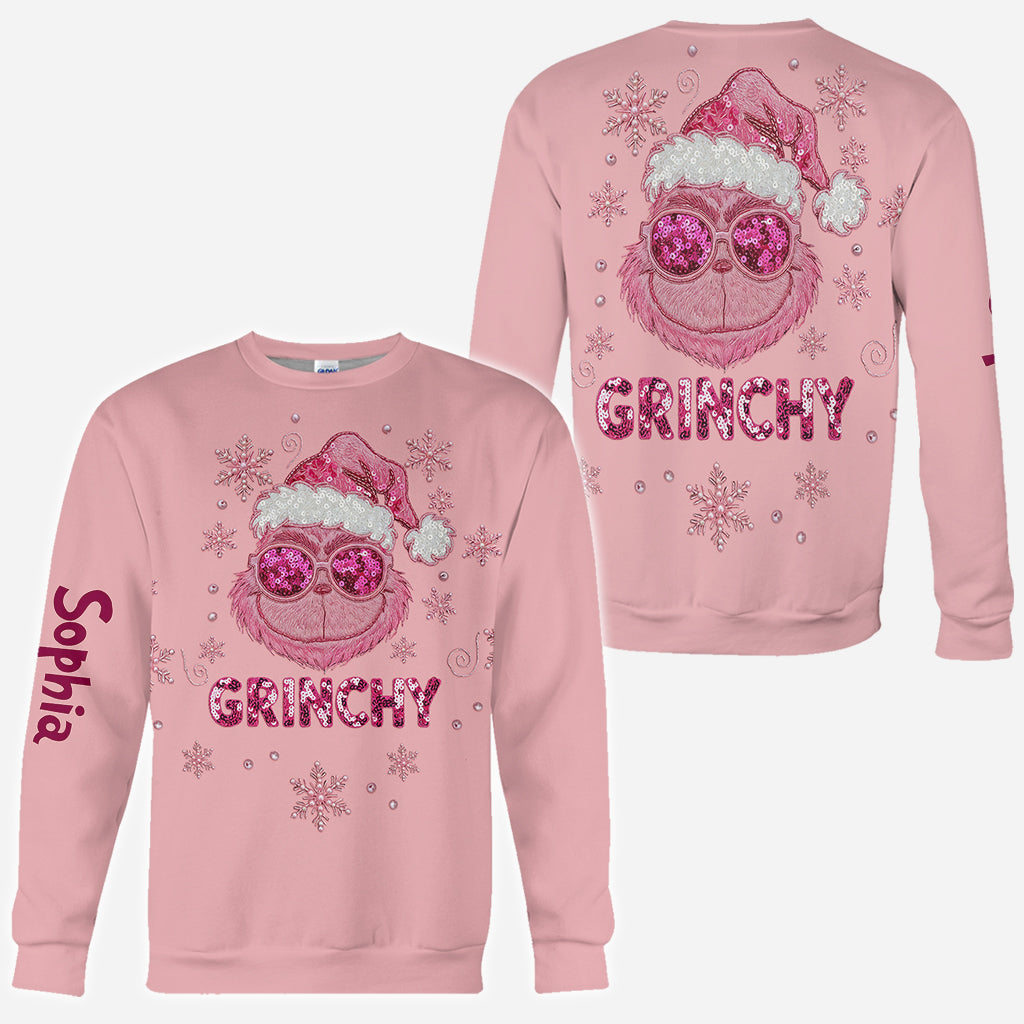 L'esprit de Noël - T-shirt personnalisé avec étole de Noël