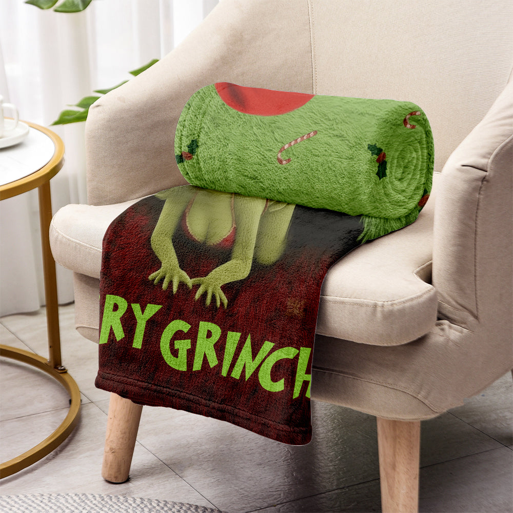 Favorite Thing To Do This Grinchmas - Personalized Stole Christmas Blanket