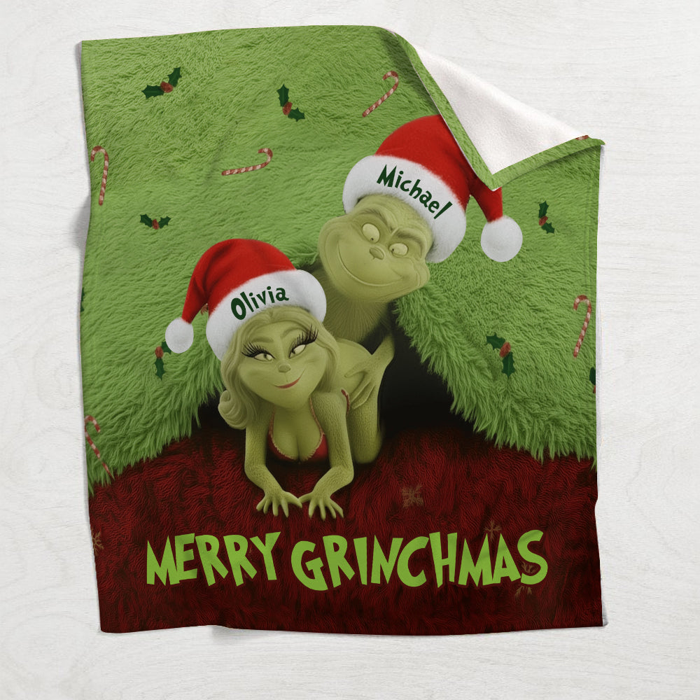 Favorite Thing To Do This Grinchmas - Personalized Stole Christmas Blanket